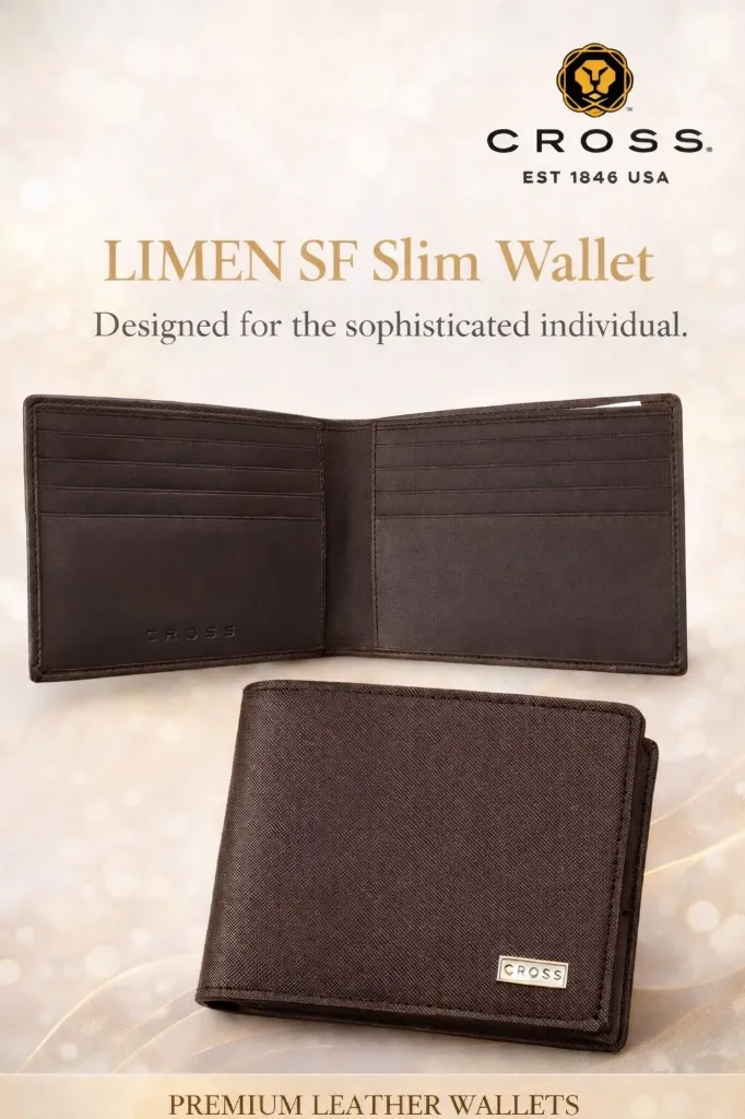 [AC15958121-3] LIMEN SF SLIM WALLET-BROWN