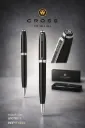 Cross Ashford Glossy Black Lacquer with Polished Chrome Appointment Ball Pen