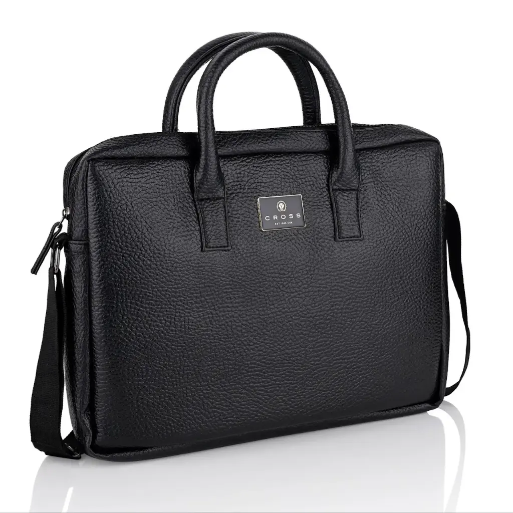 [ACP14776170-1] ALFRED CR 14 BRIEFCASE SILGLE COMPARTMENT-BLACK
