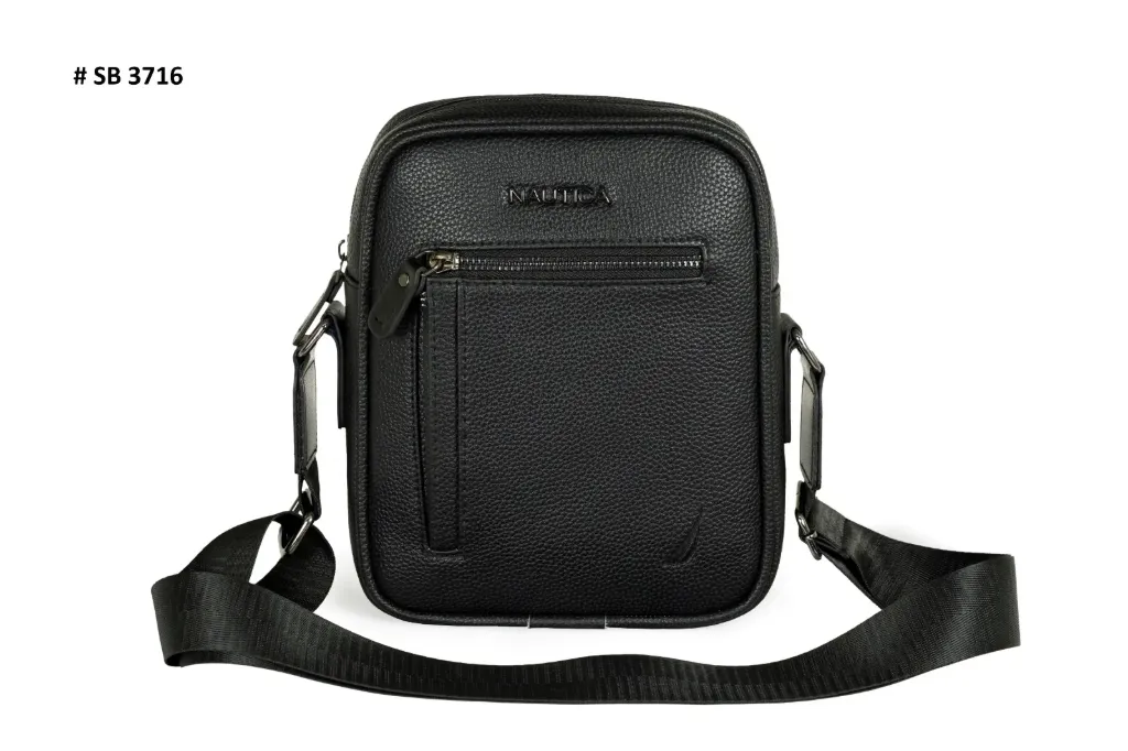 NAUTICA Harbor Sling Bag- Black #3716