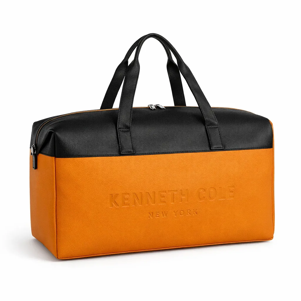 Kenneth Cole Transit Pro Duffel Bag- Light Brown