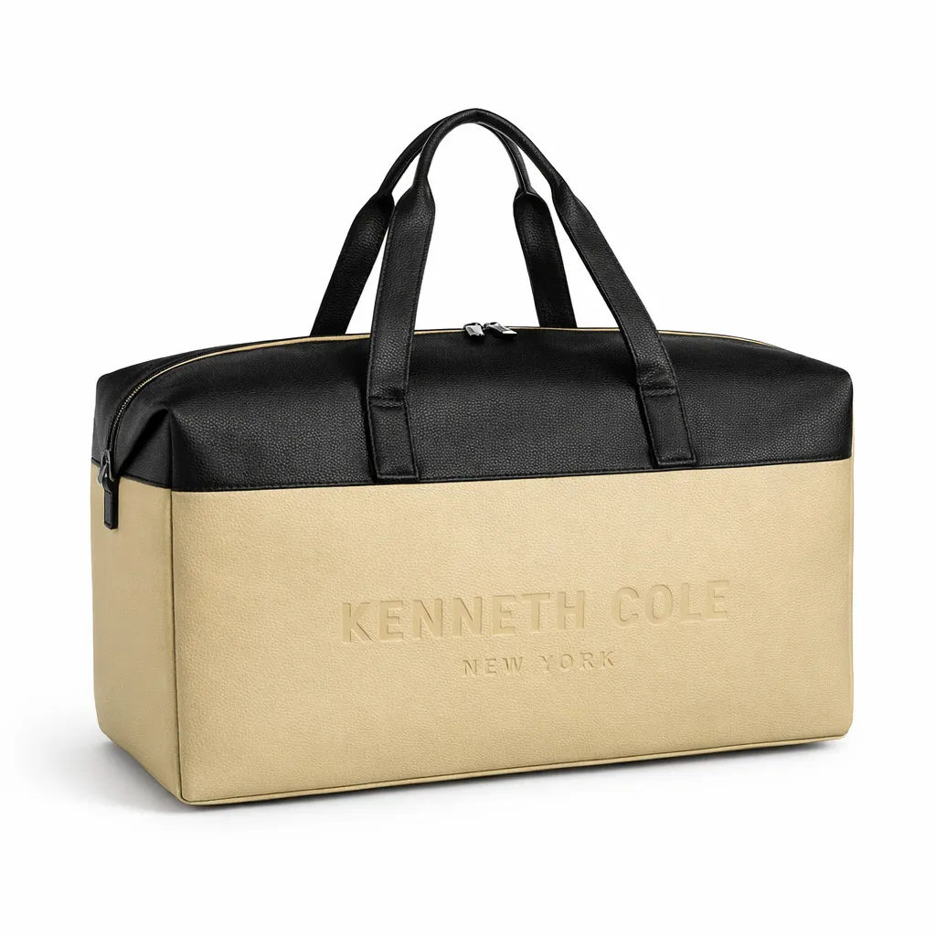 Kenneth Cole Transit Pro Duffel Bag- Cream
