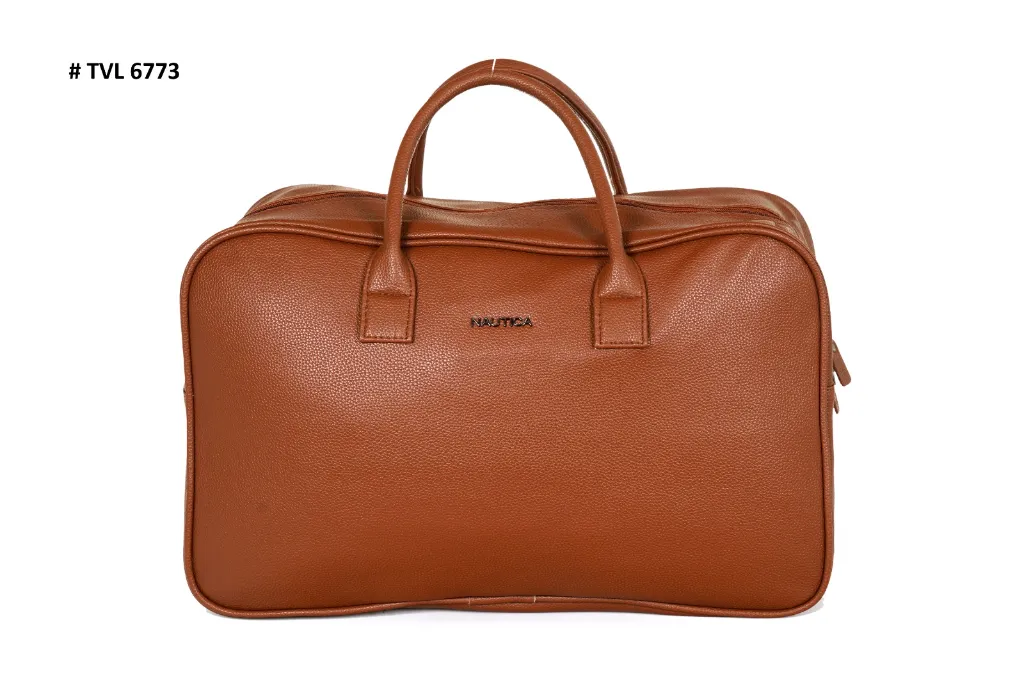 NAUTICA Executive Duffel- Light Brown #6773