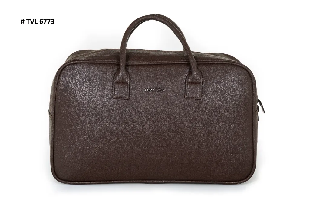 NAUTICA Executive Duffel- Dark Brown #6773