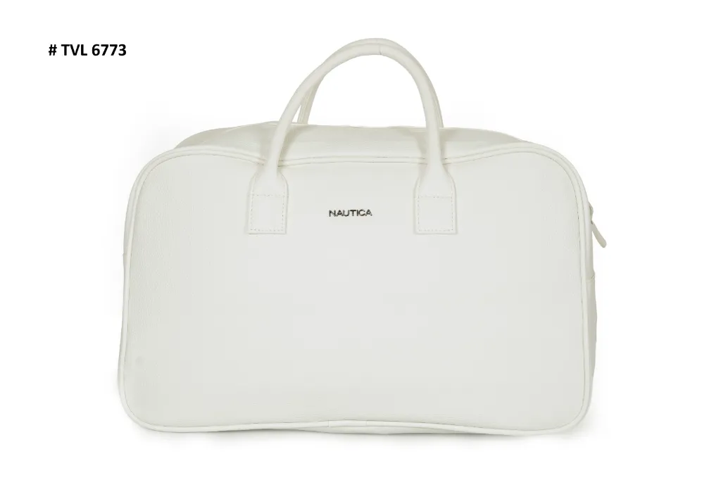 NAUTICA Executive Duffel- White #6773
