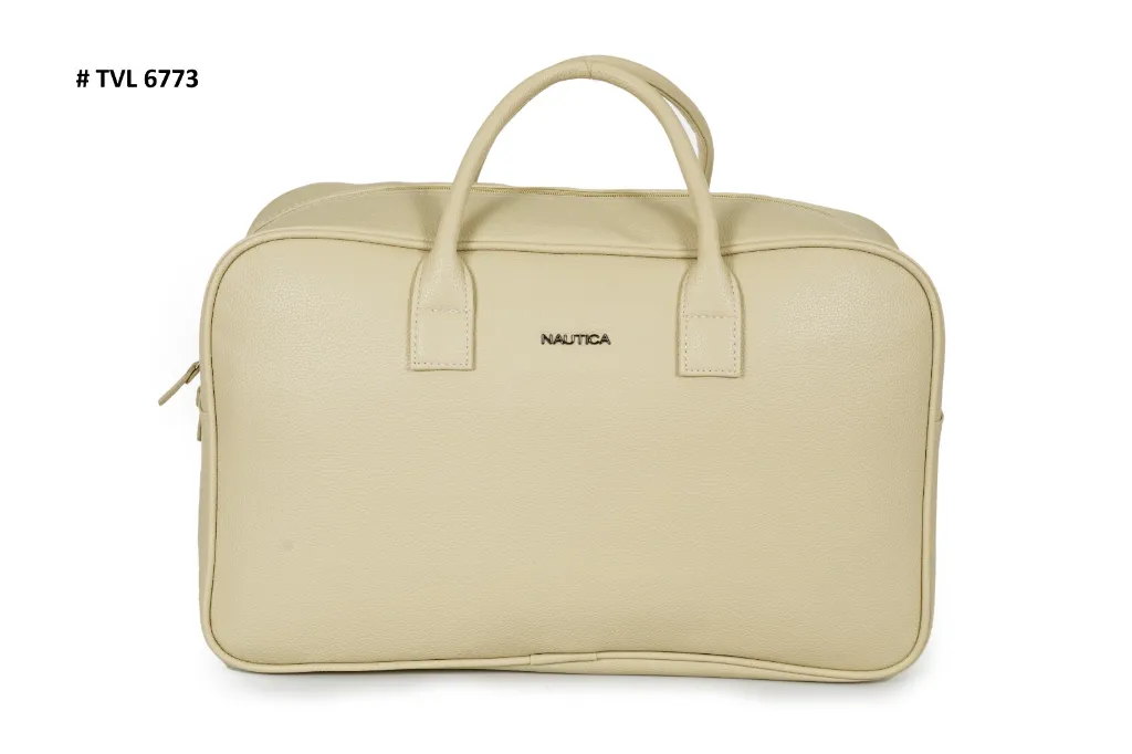 NAUTICA Executive Duffel- Cream #6773