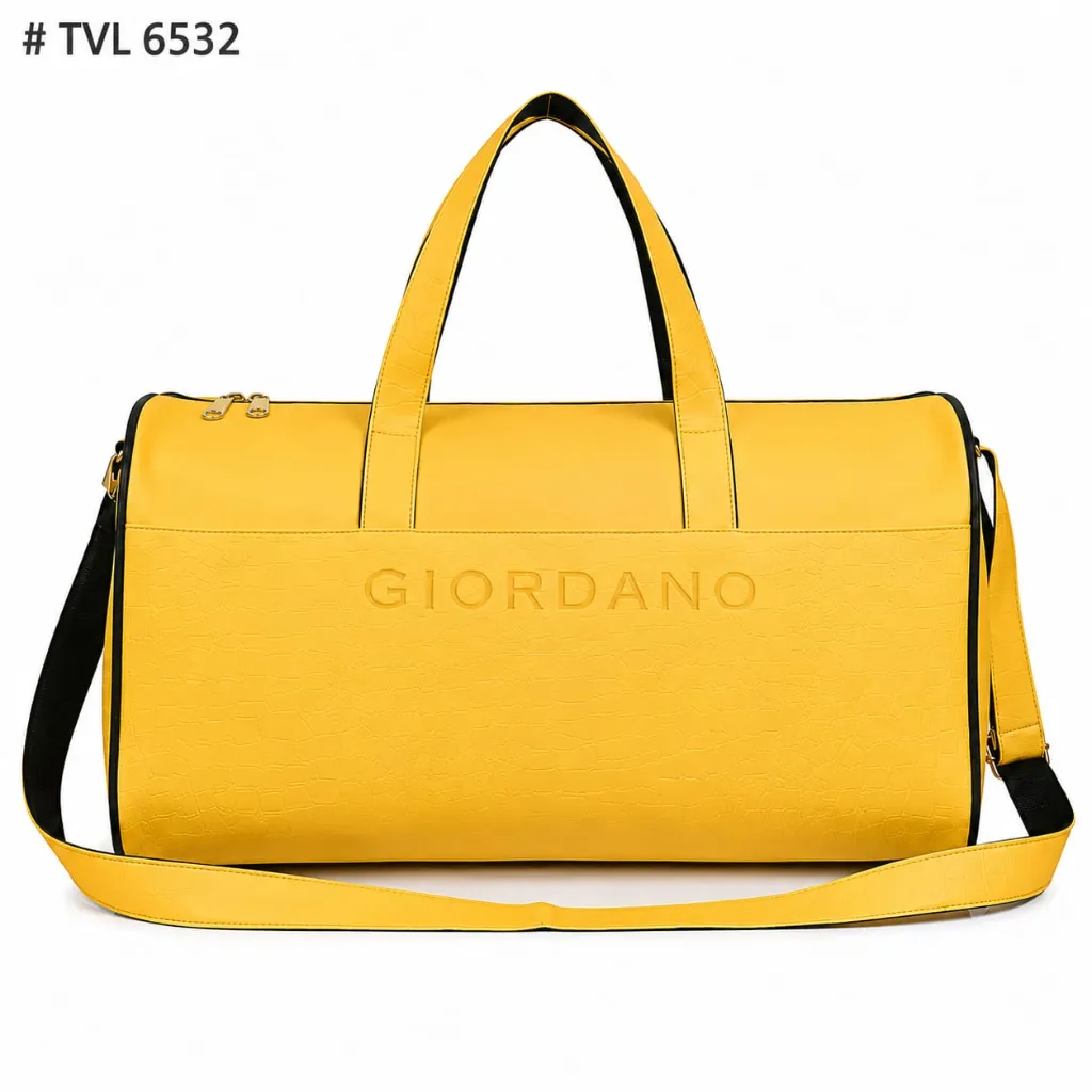 Giordano Eco duffle #6532 - Yellow
