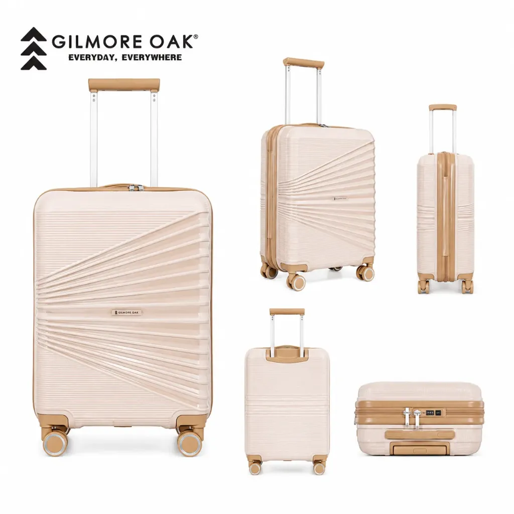 [Oak-10] TROLLEY BAG FG-20-inch iconic_Peach