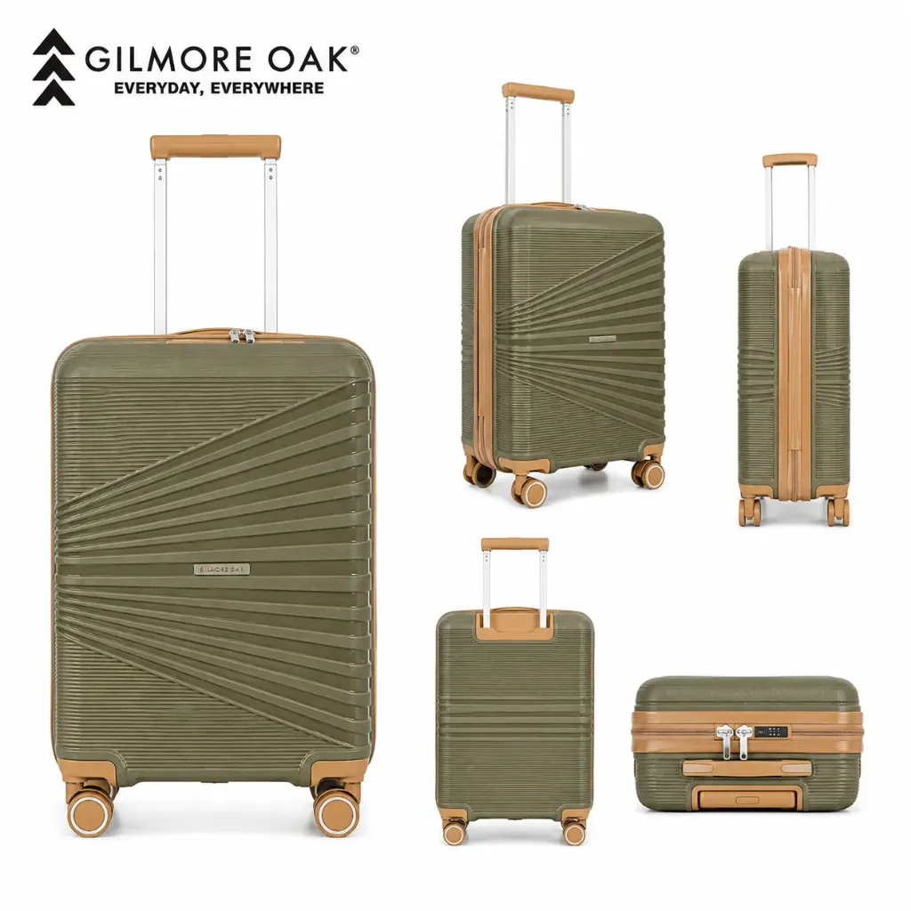 [Oak-11] TROLLEY BAG FG-20-inch iconic_Olive Green
