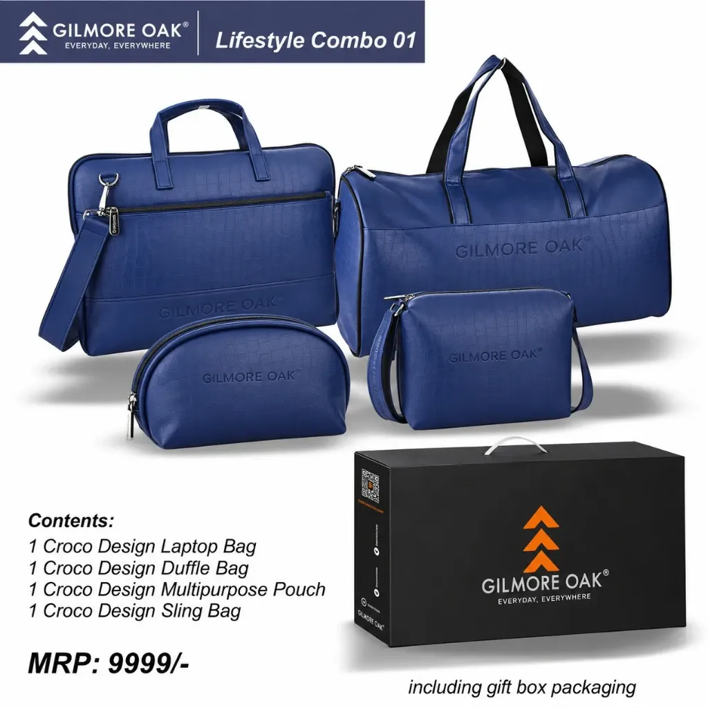 4in1 BAG COMBO- Navy Blue