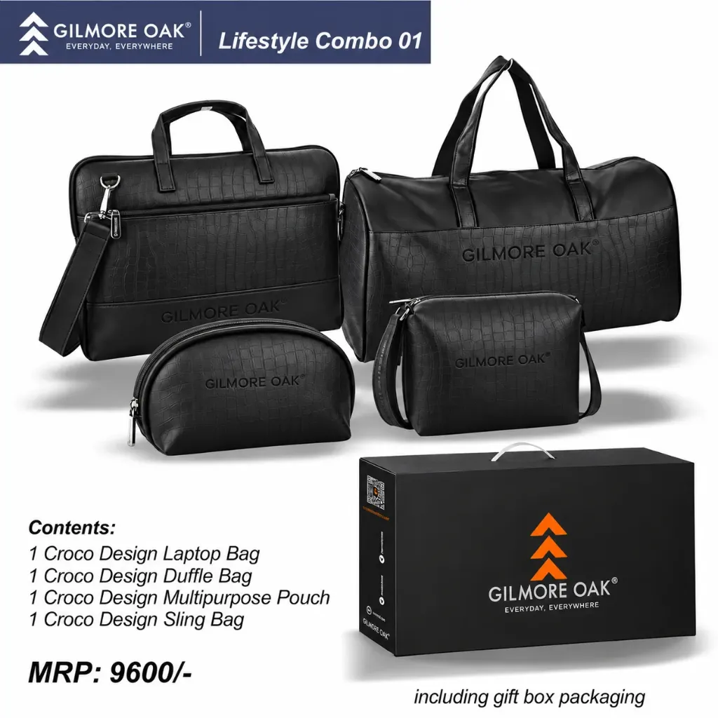 4in1 BAG COMBO- Black