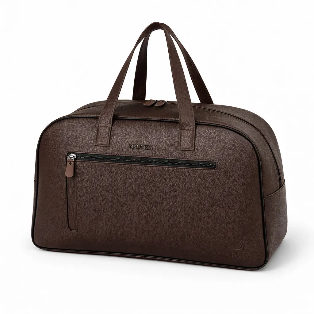 Kenneth Cole Hampton Duffel Bag- Dark Brown #6776