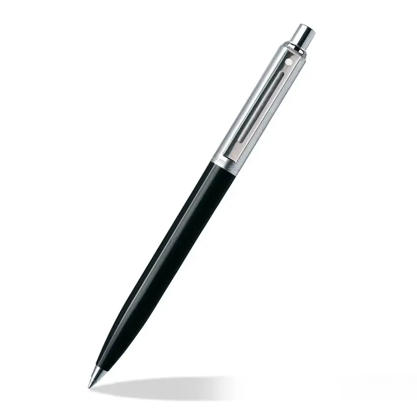 WP08037(PEN SHEAFFER SENTINEL E321 BLACKBARREL BRUSHED CHRO)