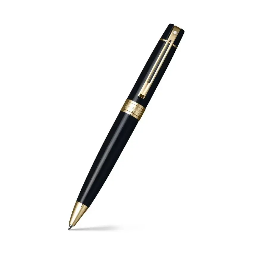 [WP08093] PEN SHEAFFER 300 E9325 GLOSSYBLACK WITH GOLD TONE