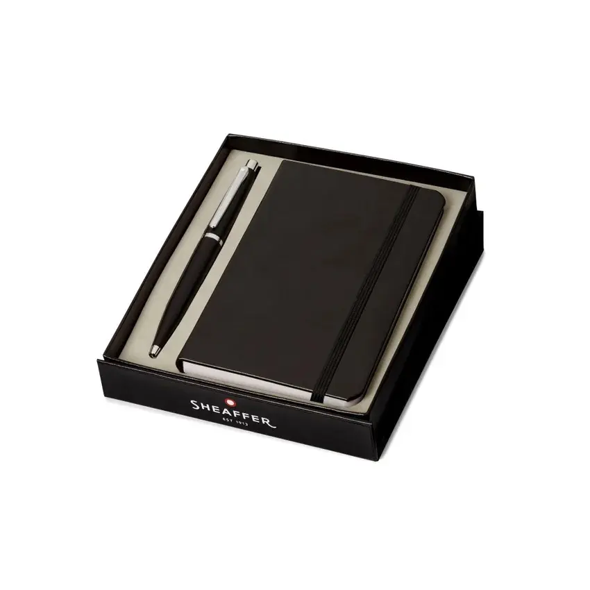 [WP33929] GIFTSET SHEAFFER VFM G9405 MATTE BLACK WITH CHROME