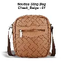 Nautica sling bag checks -(#3667)