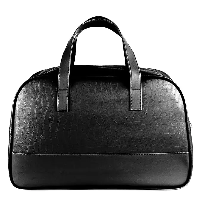 [06 BLACK] Nautica D Duffle - (DUFFEL BAG #6521)