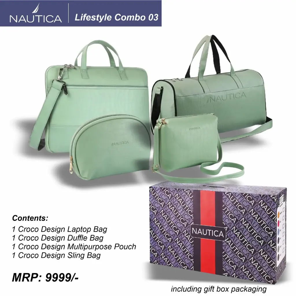 TRAVEL BAG COMBO (60413+10091+6532+10364)- Pista