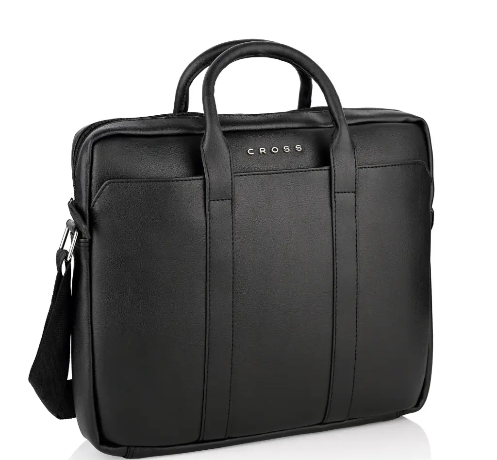 [AC4292780_6-1] GOTHAM 15'' SLIM BREIFCASE-BLACK