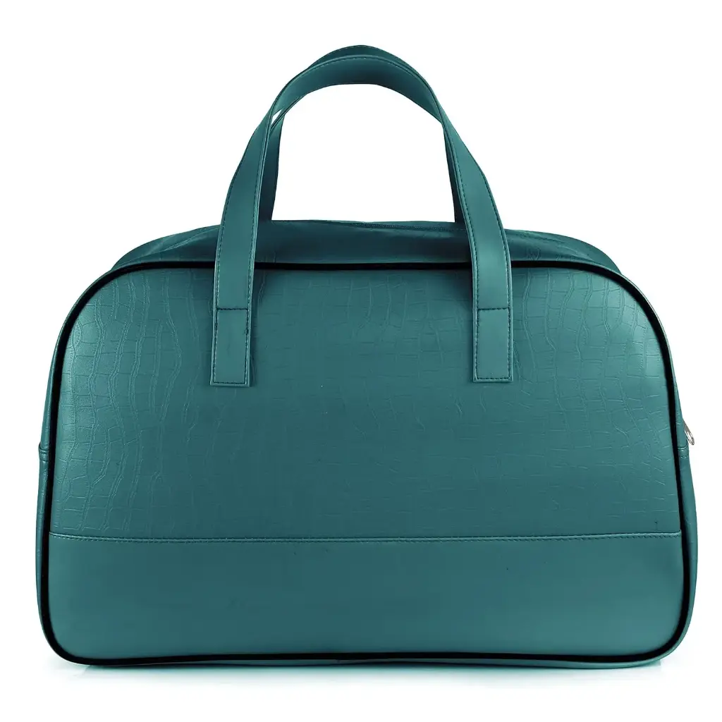 [09 DARK GREEN] Nautica Croco D Duffle - (Duffel Bag #6521)
