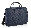 JILOZ PRIME BRIEFCASE NAVY WITH TROLLEY STRAP