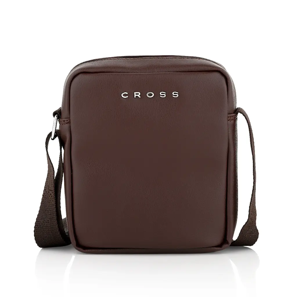 VOLT SMALL CROSS BODY BAG-BROWN