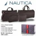 TRAVEL BAG COMBO- D. Brown