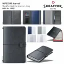 WP35299- Sheaffer Journal QUIKRITE Leatherette GREY With 90 GSM Plain And Ruled QUIKFILLS 