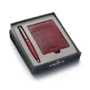 SHEAFFER VFM E9403 RED WITH CHROME BP CREDIT CARD HOLDER