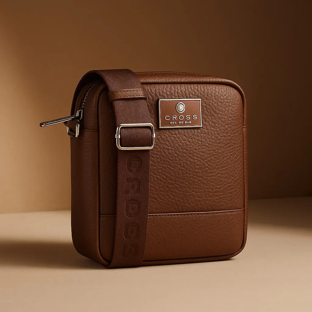 ALFRED CR CROSSBODY BAG-BROWN