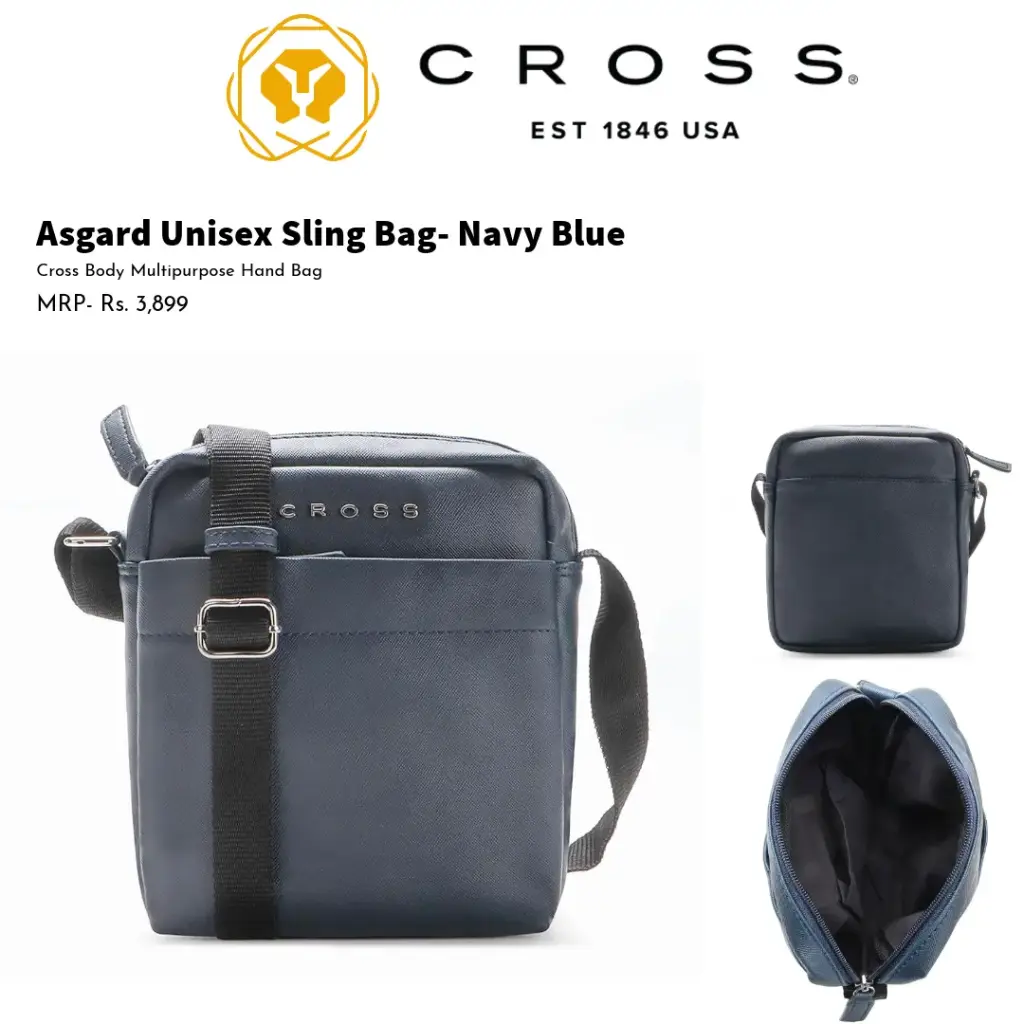 [AC4272676_6-1] ASGARD SMALL CROSS BODY BAG-NAVY