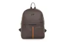 Kenneth Cole Stripe Backpack- Brown (#7557)