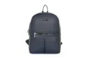 Kenneth Cole Stripe Backpack- Blue (#7557)