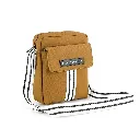 Giordano Stripe Canvas Sling Bag_Tan (#3676)