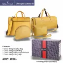 TRAVEL BAG COMBO (6532+10364+10091+60413)- Yellow