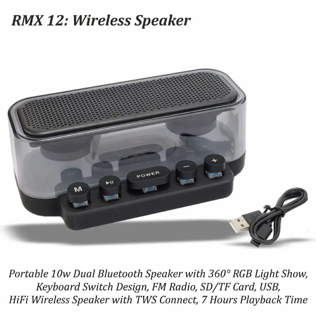 [RMX 12] Remaxx Bingo Speaker